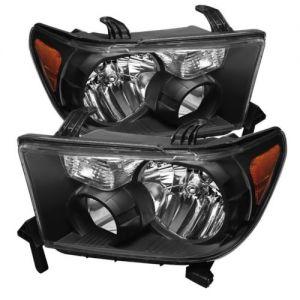 Передняя оптика черная OEM Style для Toyota Tundra 2007-2013